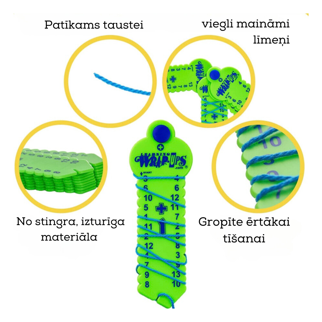 Tineklis "Saskaitīšanai" (zaļš)