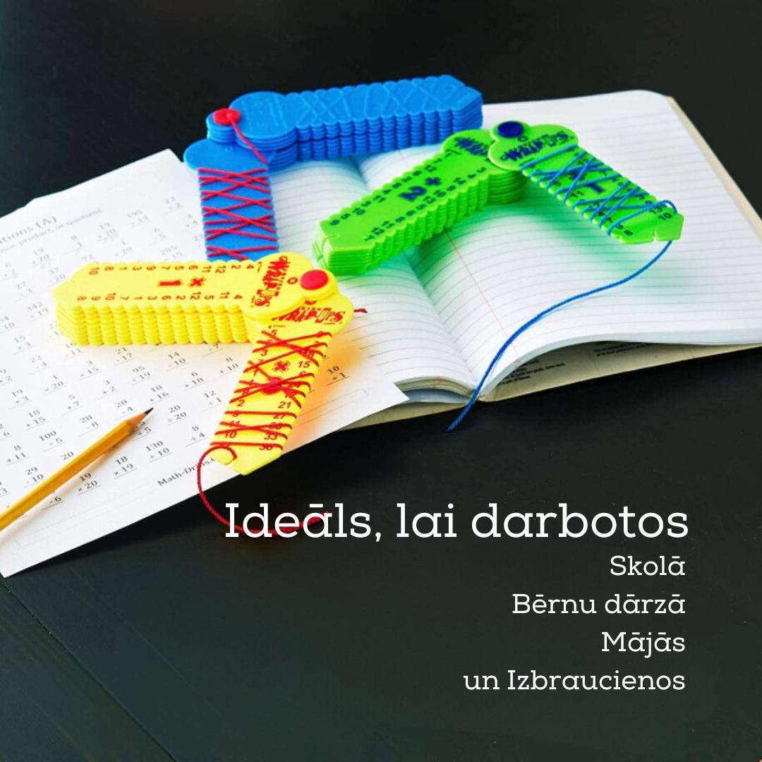 Tineklis "Daļskaitļi" (dzeltens)