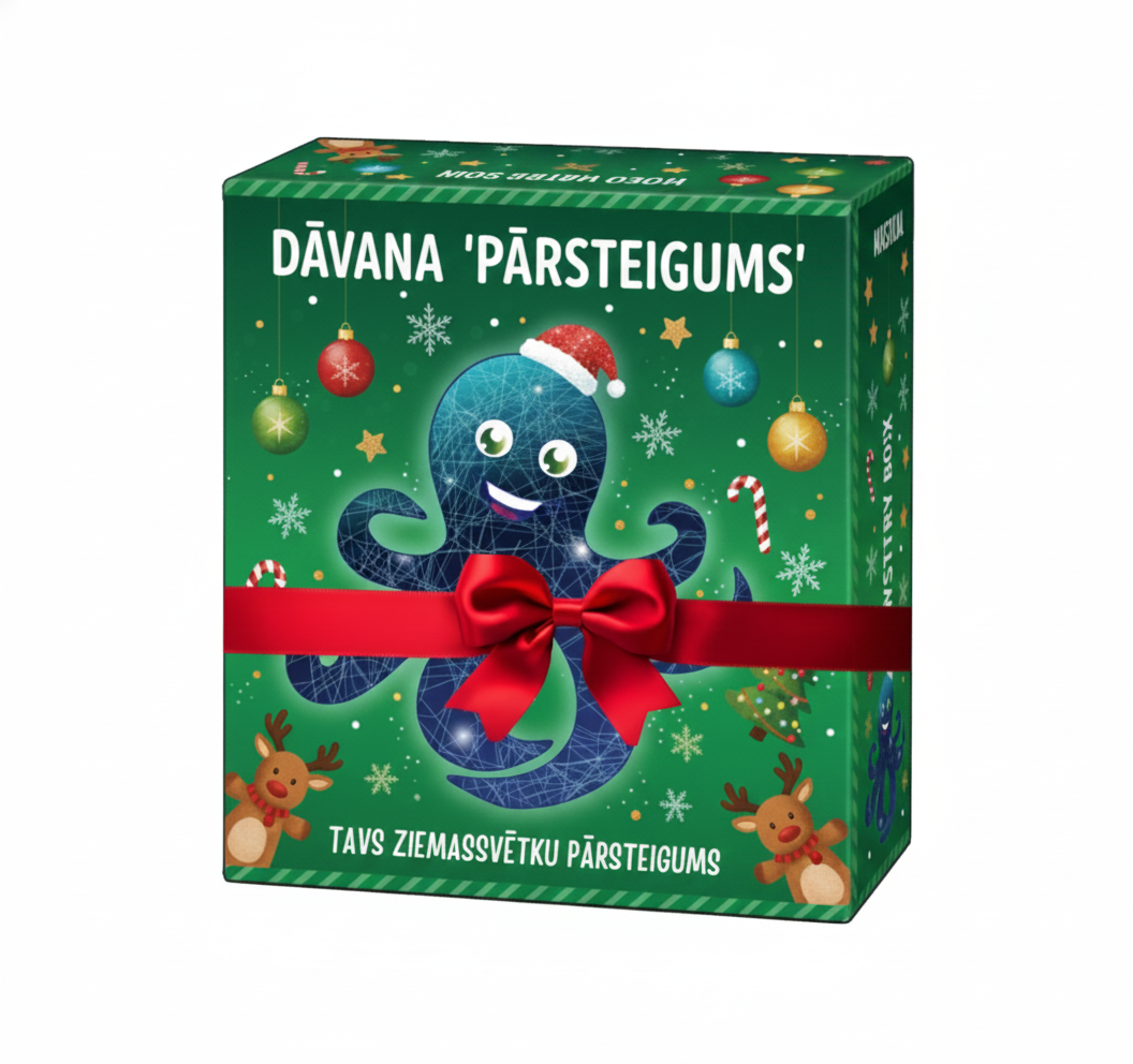 ziemassvētku dāvana, pārsteigumu dāvana, mistery box