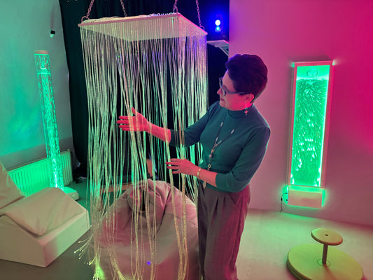 Inga Rutmane - Lazda sensorajā telpā "Biminī"