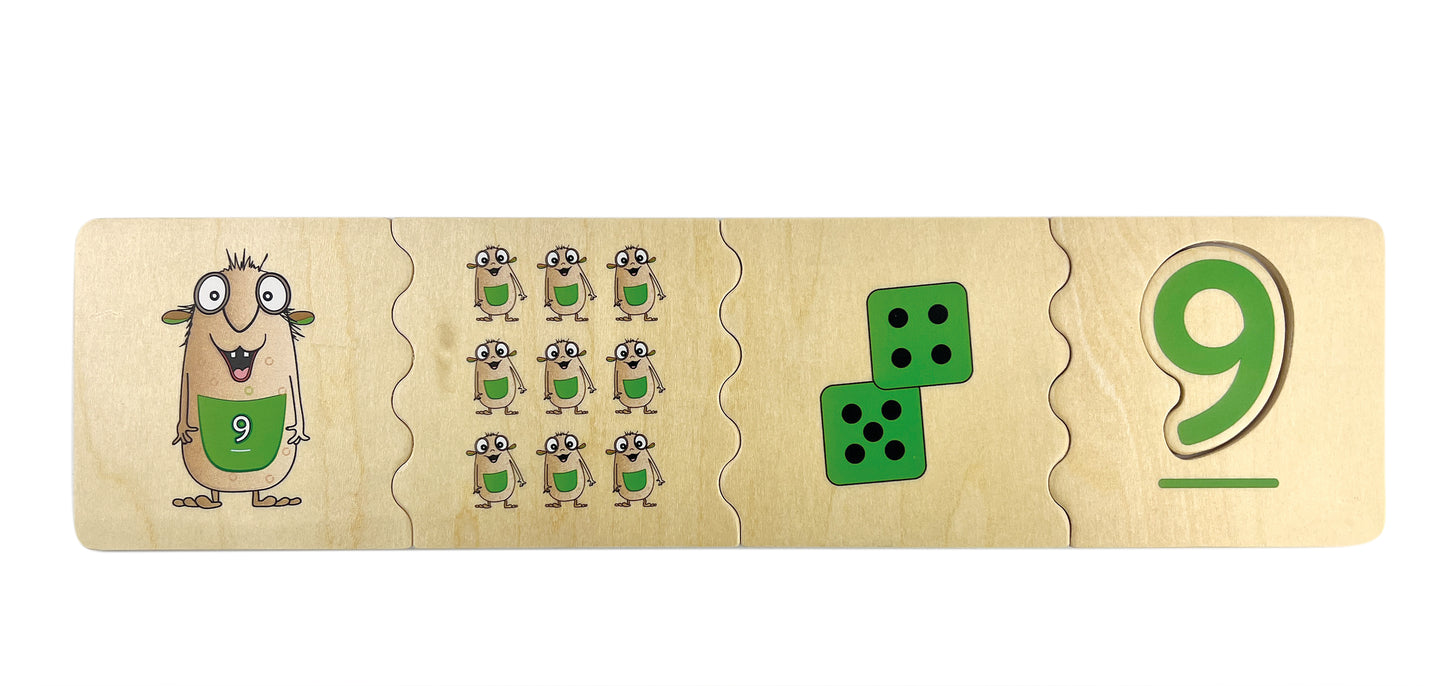 Mormeļu cipari (līdz 10)