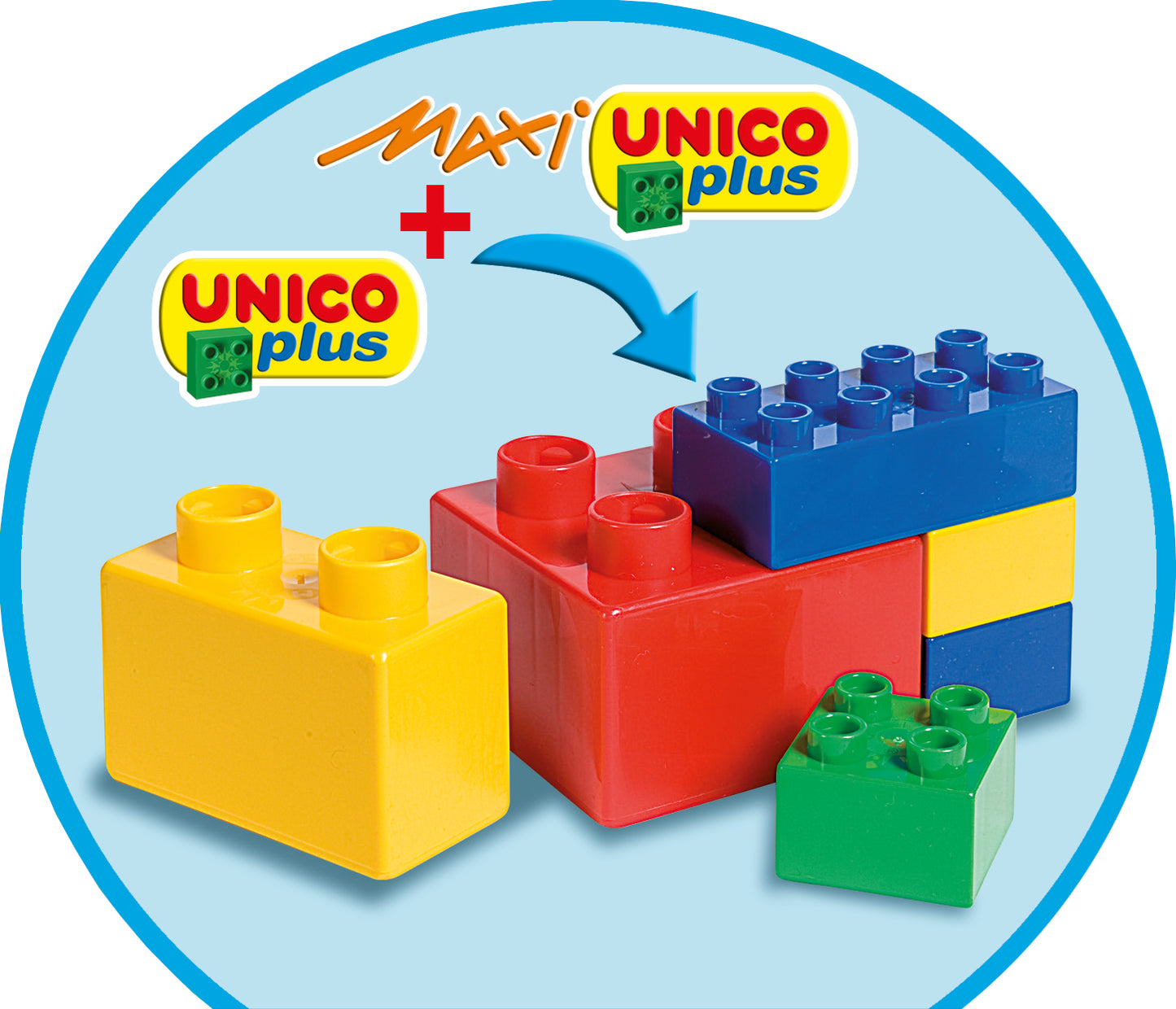 Lego tipa konstruktors - MAXI UNICO 48