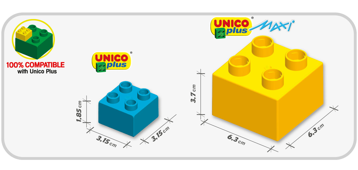 Lego tipa konstruktors - UNICO PLUS 250