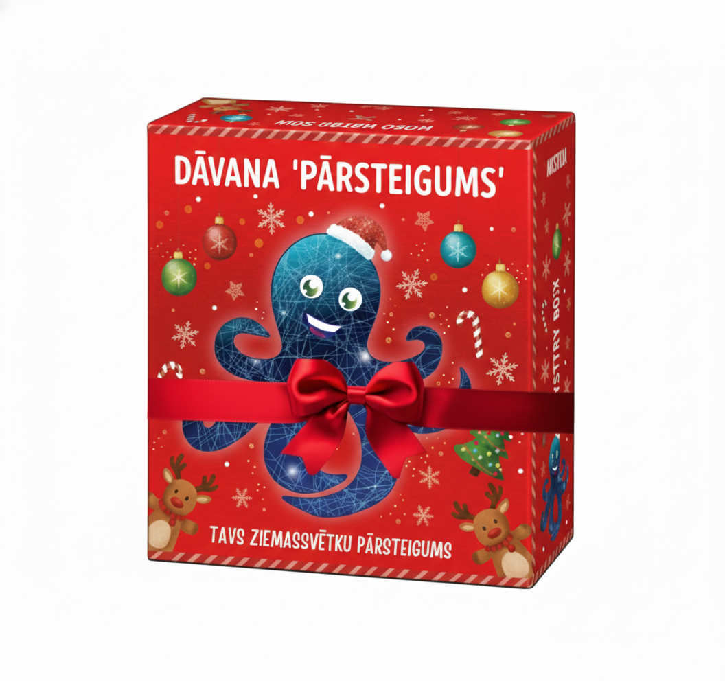 Ziemassvētku dāvā, pārsteigumu dāvana, Mistery box