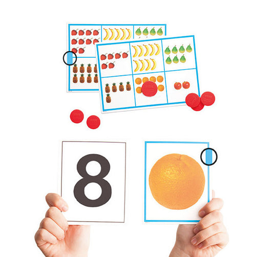 Bingo (iemācies skaitīt no 1 līdz 10)